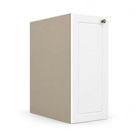 Módulo Balcão Editável Largura 21cm a 39cm x 68x56cm 1 Porta Provence Robel Fendi/Branco Matte