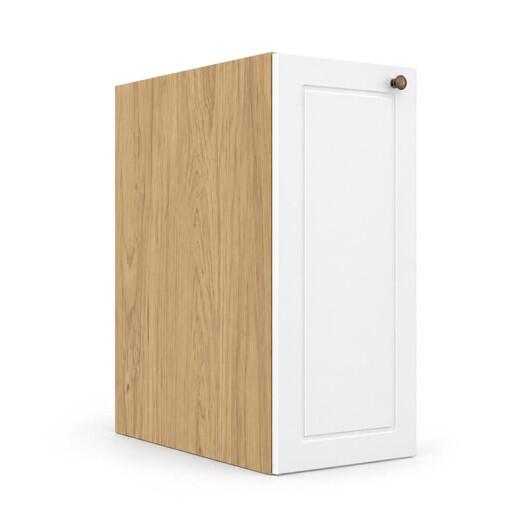 Módulo Balcão Editável Largura 21cm a 39cm x 68x56cm 1 Porta Provence Robel Hanover/Branco Matte