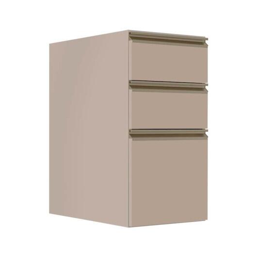 Módulo Balcão 35cm 3 Gavetas 100% MDF Cozinha Modulada Gold J Robel Fendi/Fendi Matte Módulo Balcão 35cm 3 Gavetas 100% MDF Cozinha Modulada Gold J Robel Fendi/Fendi Matte