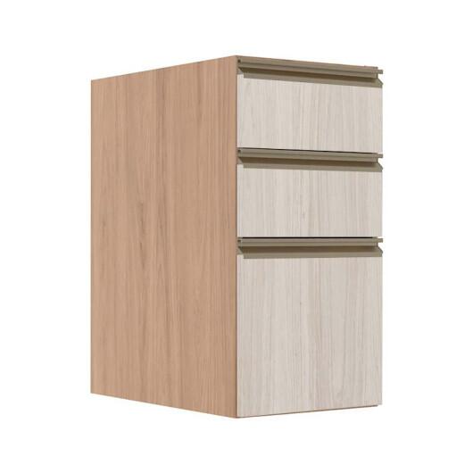 Módulo Balcão 35cm 3 Gavetas 100% MDF Cozinha Modulada Gold J Robel Hanover/Aspen Módulo Balcão 35cm 3 Gavetas 100% MDF Cozinha Modulada Gold J Robel Hanover/Aspen