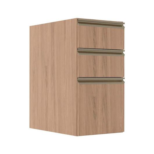 Módulo Balcão 35cm 3 Gavetas 100% MDF Cozinha Modulada Gold J Robel Hanover/Hanover Módulo Balcão 35cm 3 Gavetas 100% MDF Cozinha Modulada Gold J Robel Hanover/Hanover