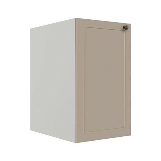 Módulo Balcao 40cm 1 Porta 100% MDF Cozinha Modulada Provence Robel Branco/Fendi Matte