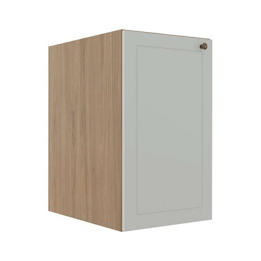 Módulo Balcao 40cm 1 Porta 100% MDF Cozinha Modulada Provence Robel Hanover/Branco Matte