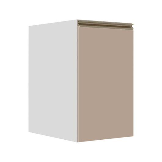 Módulo Balcão 40cm 1 Porta 100% MDF Cozinha Modulada Gold J Robel Branco/Fendi Matte Módulo Balcão 40cm 1 Porta 100% MDF Cozinha Modulada Gold J Robel Branco/Fendi Matte