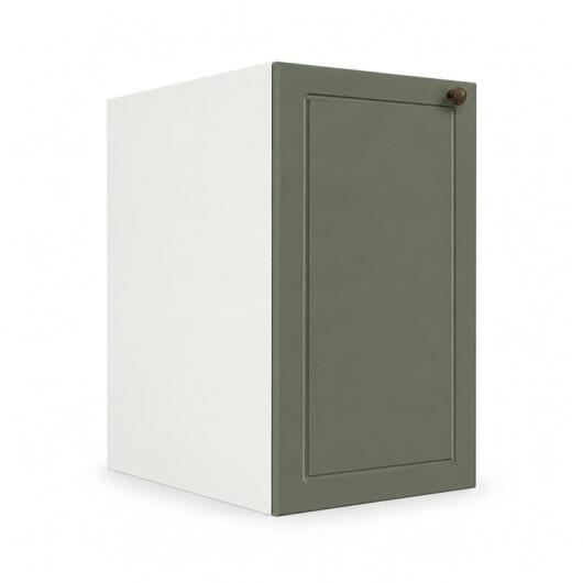 Módulo Balcao 40x68x56cm 1 Porta 100% MDF Cozinha Provence Robel Branco/Salvia Matte
