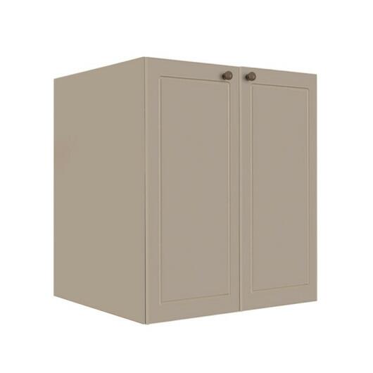 Módulo Balcao 60cm 2 Portas 100% MDF Cozinha Modulada Provence Robel Fendi/Fendi Matte
