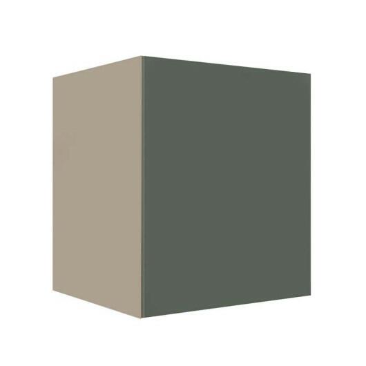 Módulo Balcão 60cm Para Embutir Forno 100% MDF Cozinha Modulada Robel Fendi/Salvia Matte