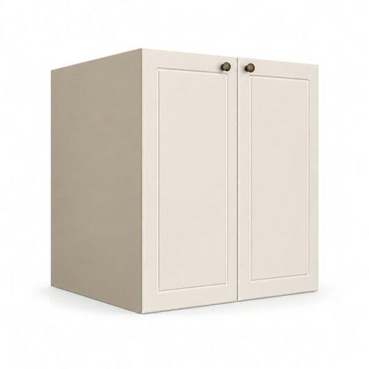 Módulo Balcão 60x68x56cm 2 Portas 100% MDF Cozinha Provence Robel Fendi/Off White Matte