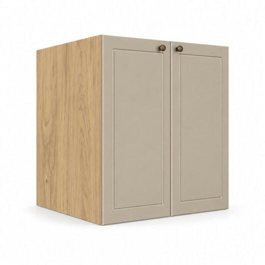 Módulo Balcão 60x68x56cm 2 Portas 100% MDF Cozinha Provence Robel Hanover/Fendi Matte