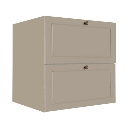Módulo Balcao 70cm 1 Gaveta 1 Porta Basculante 100% MDF Cozinha Provence Robel Fendi/Fendi Matte