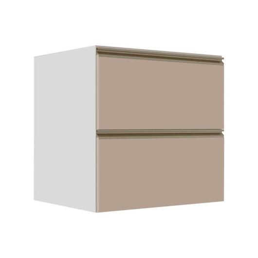 Módulo Balcão 70cm 1 Gaveta 1 Porta Basculante 100% MDF Cozinha Modulada Gold J Robel Branco/Fendi Matte Módulo Balcão 70cm 1 Gaveta 1 Porta Basculante 100% MDF Cozinha Modulada Gold J Robel Branco/Fendi Matte