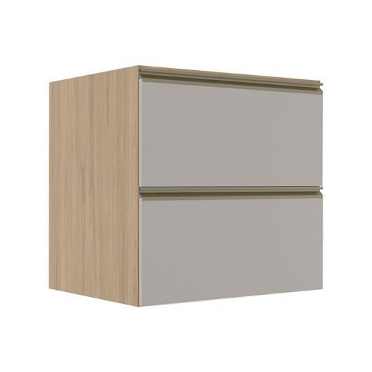 Módulo Balcão 70cm 1 Gaveta 1 Porta Basculante 100% MDF Cozinha Modulada Gold Robel Hanover/Fendi