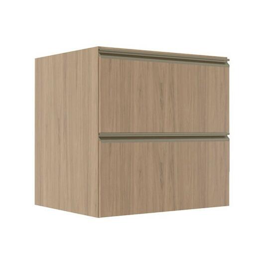 Módulo Balcão 70cm 1 Gaveta 1 Porta Basculante 100% MDF Cozinha Modulada Gold Robel Hanover/Hanover