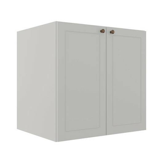 Módulo Balcao 70cm 2 Portas 100% MDF Cozinha Modulada Provence Robel Branco/Branco Matte