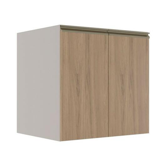 Módulo Balcão 70cm 2 Portas 100% MDF Cozinha Modulada Gold Robel Fendi/Hanover