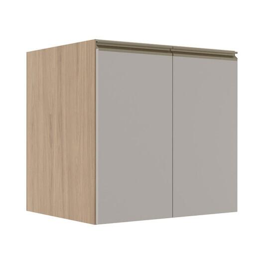 Módulo Balcão 70cm 2 Portas 100% MDF Cozinha Modulada Gold Robel Hanover/Fendi