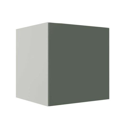 Módulo Balcão 70cm Para Embutir Forno 100% MDF Cozinha Modulada Robel Branco/Salvia Matte