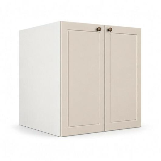 Módulo Balcão 70x68x56cm 2 Portas 100% MDF Cozinha Provence Robel Branco/Off White Matte
