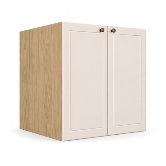 Módulo Balcão 70x68x56cm 2 Portas 100% MDF Cozinha Provence Robel Hanover/Off White Matte