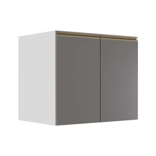Módulo Balcão 80cm 2 Portas 100% MDF Cozinha Modulada Gold J Robel Branco/Cinza Matte Módulo Balcão 80cm 2 Portas 100% MDF Cozinha Modulada Gold J Robel Branco/Cinza Matte