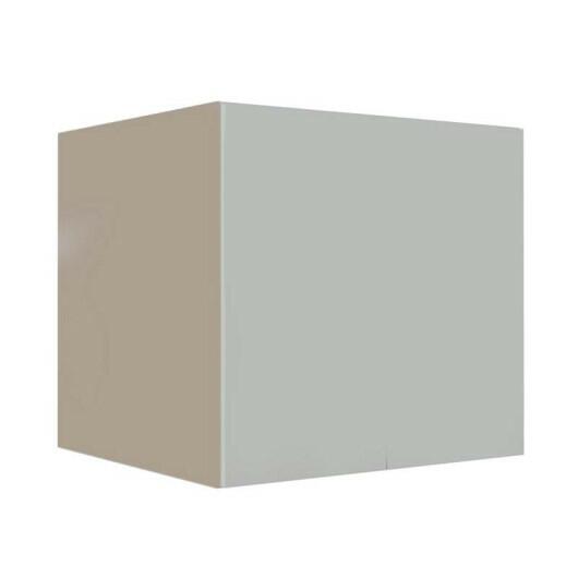 Módulo Balcão 80cm Para Embutir Forno 100% MDF Cozinha Modulada Robel Fendi/Branco Matte
