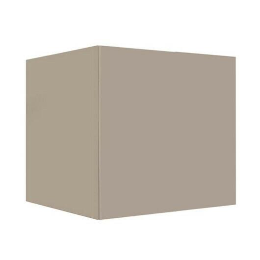 Módulo Balcão 80cm Para Embutir Forno 100% MDF Cozinha Modulada Robel Fendi/Fendi Matte