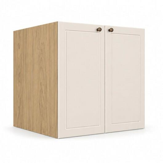 Módulo Balcão 80x68x56cm 2 Portas 100% MDF Cozinha Provence Robel Hanover/Off White Matte