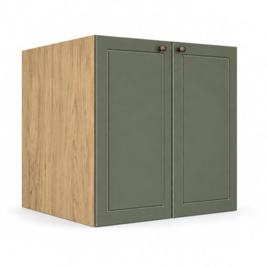 Módulo Balcão 80x68x56cm 2 Portas 100% MDF Cozinha Provence Robel Hanover/Salvia Matte