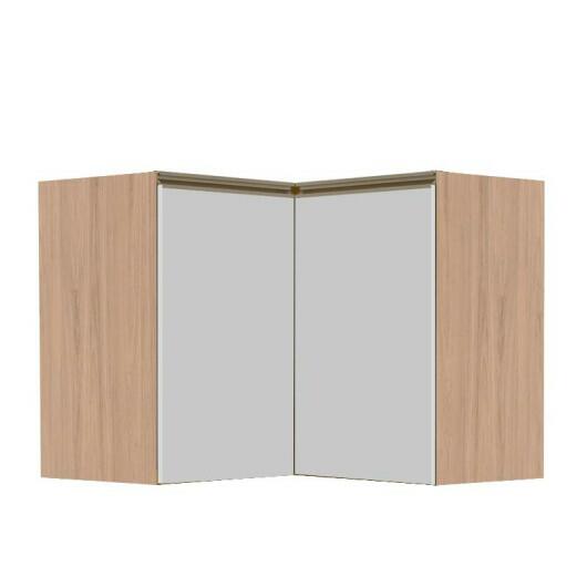 Módulo Balcao de Canto L 94x96cm 100% MDF Cozinha Modulada Gold J Robel Hanover/Branco Matte Módulo Balcao de Canto L 94x96cm 100% MDF Cozinha Modulada Gold J Robel Hanover/Branco Matte