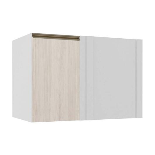 Módulo Balcão De Canto Reto 100cm 100% MDF Cozinha Modulada Gold J Robel Branco/Aspen Módulo Balcão De Canto Reto 100cm 100% MDF Cozinha Modulada Gold J Robel Branco/Aspen