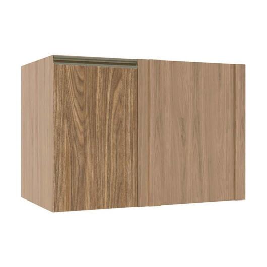 Módulo Balcão De Canto Reto 100cm 100% MDF Cozinha Modulada Gold J Robel Hanover/Amendoeira BP Módulo Balcão De Canto Reto 100cm 100% MDF Cozinha Modulada Gold J Robel Hanover/Amendoeira BP