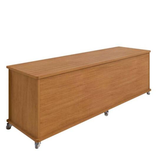 Baú Calçadeira de Cama Quarto 135cm Luca Casa D Cedro