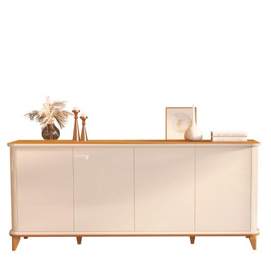 Buffet Sala Jantar 200cm Design Exclusivo Aron 2.0 EDN Off White/Cedro