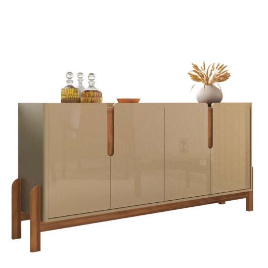 Buffet Balcão Sala de Jantar 4 Portas Lizz 1.7 Casa D Champagne/Cedro