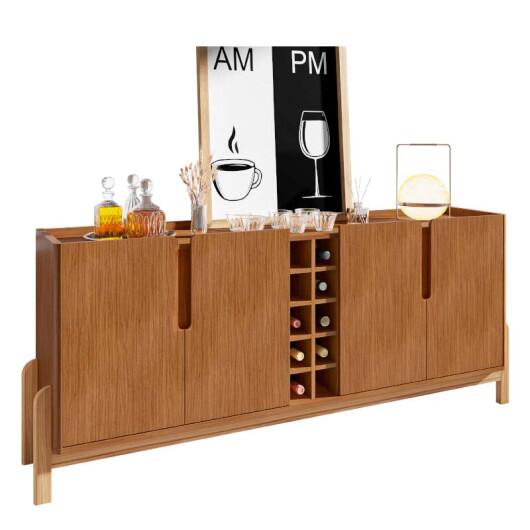 Buffet Balcão Sala de Jantar 4 Portas Adega Lizz 1.9 Casa D Cedro