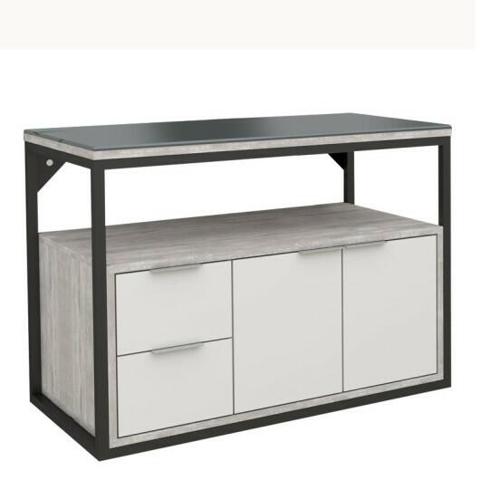 Gabinete Para Banheiro Apoema 80 Cozimax Branco/Calcare