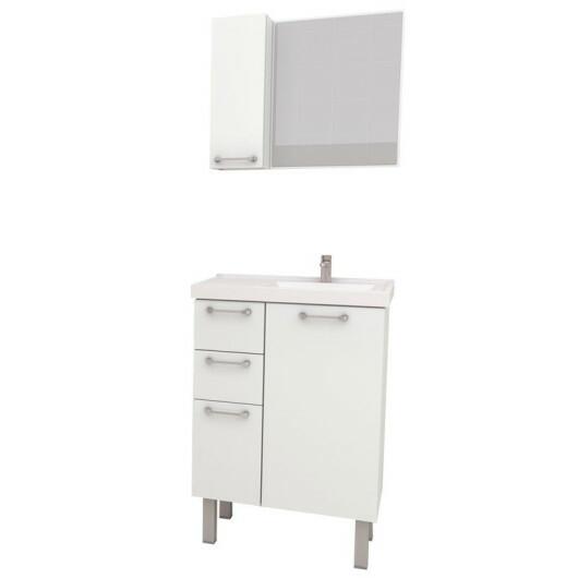 Conjunto Para Banheiro Aço Cereja 60 Cozimax Branco
