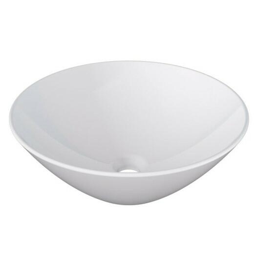 Cuba de Louça Para Banheiro Redonda 35x35 Cuia Cozimax Branco