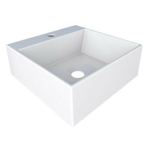 Cuba Para Banheiro Quadrada 30x30 Cubo Fit Cozimax Branco
