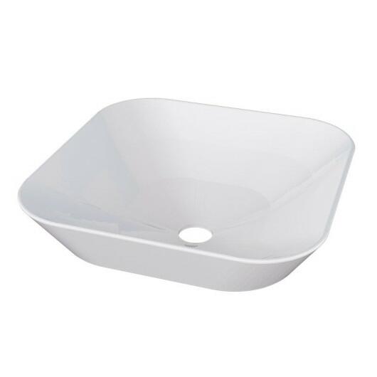 Cuba Para Banheiro Louça de Sobrepor 36x36 Hawaii Cozimax Branco