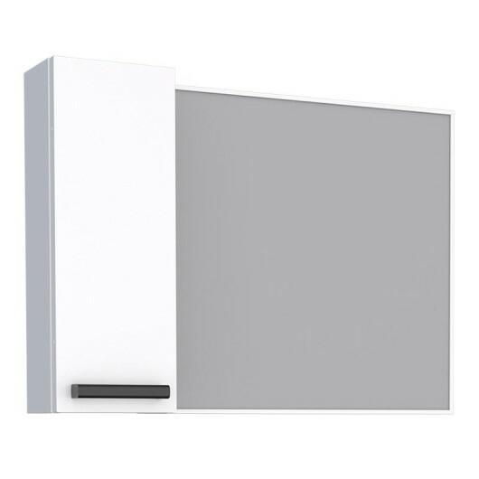 Espelho Para Banheiro Aço Damasco 80 Cozimax Branco