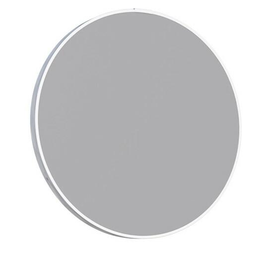 Espelho Para Banheiro Redondo Aço Luna 50 Cozimax Branco