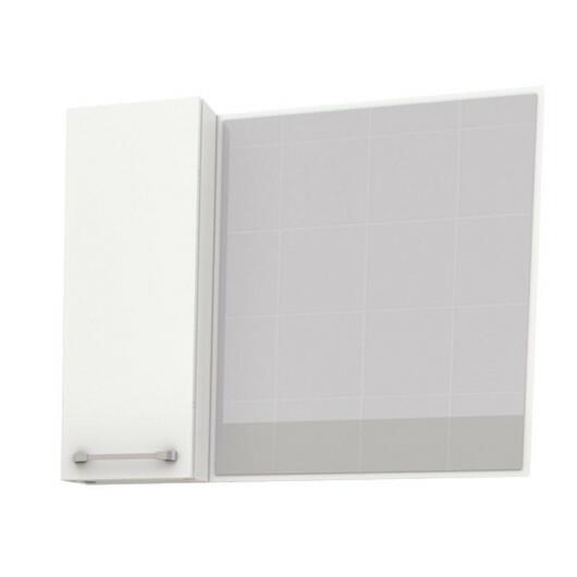 Espelho Para Banheiro Aço Cereja 60 Cozimax Branco