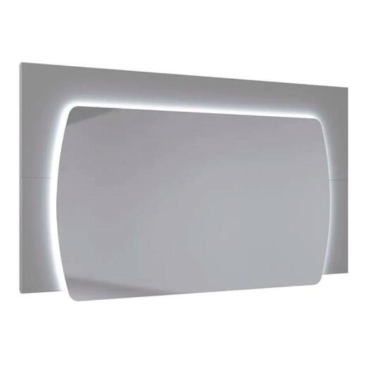 Espelho Para Aparador Sala Estar Sublime 138 Com LED Gelius Cinza
