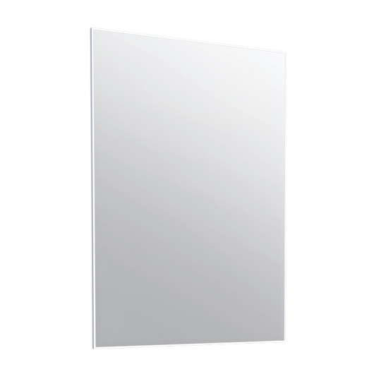 Espelho Para Banheiro Madeira 60x85x2cm Bisotê Cozimax Branco