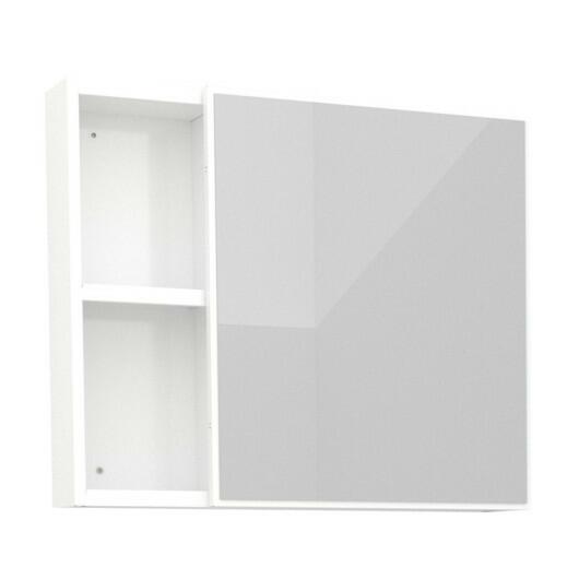 Espelho Para Banheiro Aço Ameixa 60 Cozimax Branco