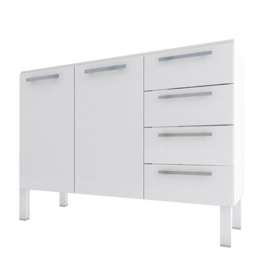 Gabinete de Pia 120 Vênus Flat 4G Cozimax Branco