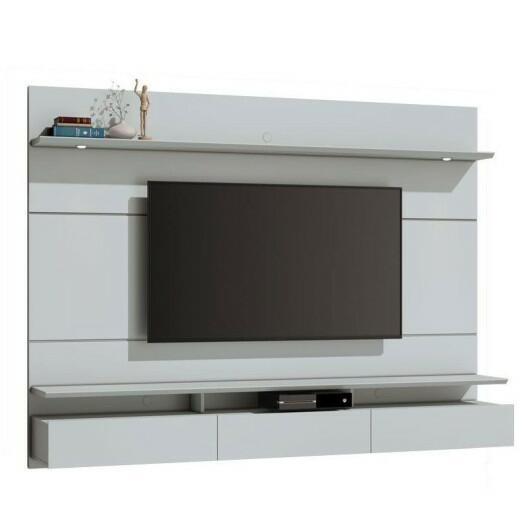 Home Suspenso Sala Para TV 65 Polegadas 182x164 Decore 1.8 Imcal Branco