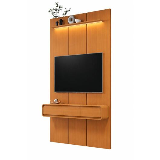 Home Suspenso 135x216cm 2 Gavetas Para TV 50¨ Milano 1.35 EDN Cedro