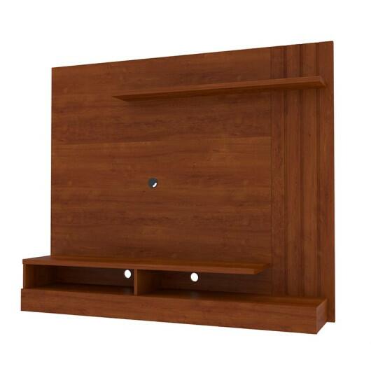 Painel Home Para TV 50 Madrid Mirarack Ipê